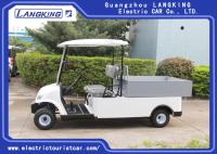China Popular 48 Volts Utility Electric Car , Beverage Golf Cart With Led Lights factory