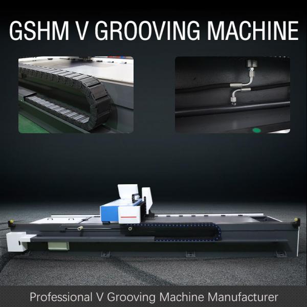 Quality 1225 Automatic V Grooving Machine For Cupboard Stainless Steel Processing for sale