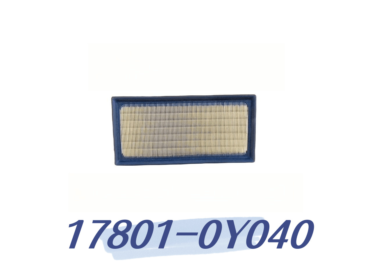 China Polyester Auto Cabin Air Filters 17801-0y040 Toyota Cabin Filters factory