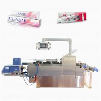 China 380V Automatic Toothpaste Ointment Cream Lipstick Soap Cartoning Machine Tube Carton Box Folding Packing Machine for sale