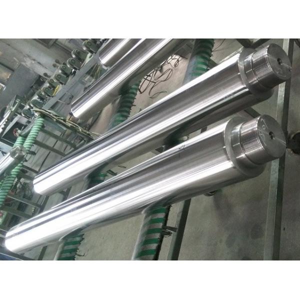 Quality CK45 / 20MnV6 Round Chrome Hydraulic Cylinder Rod For Quenched for sale