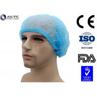 China Anti Dust Operating Room Hats , Surgery Scrub Caps Non Allergic Consumables factory