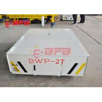 Quality 25t mold handling electric trackless car on concrete ground battery power for sale