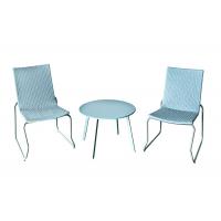 China BSCI Certificated Garden Folding Table And Chairs High Temperature Resistance for sale