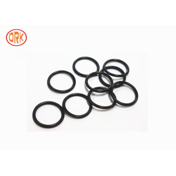 Quality Black Acid Resistance Anti-Corrosion FKM Rubber O Rings For Industrial Component for sale