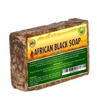 China MSDS 100% Natural Shea Butter Africa Black Bar Soap For Dull Dry Skin factory