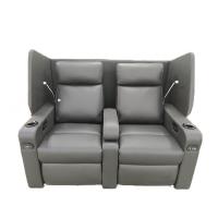 China 580mm Leather Recliner Sofa Family Power Electric Cinema Auditorium Chair factory