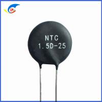 China MF72 series 1.5 ohm 10A 25mm 1.5D-25 suppress surge current NTC thermistor suitable for switching power supply audio amp factory
