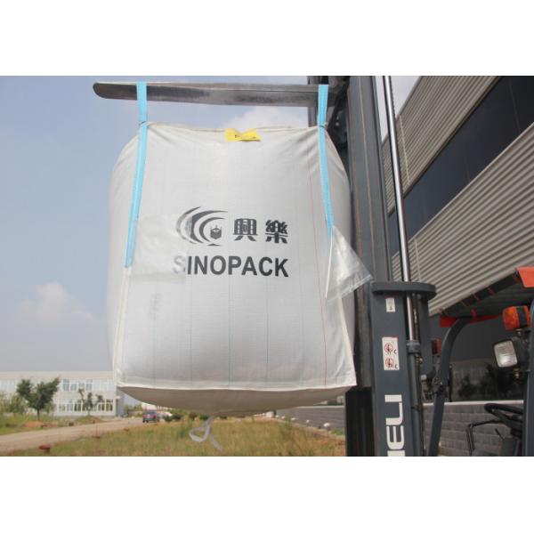 Quality Type D dissipative anti static bulk bags CROHMIQ fabric up to 4400lbs capacity for sale
