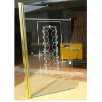 Quality Frameless Tempered Glass Bathroom Door , OEM Shower Bathtub Screen Glass for sale
