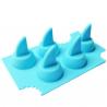 China Shark Fin Food Grade Silicone Ice Tray Maker Jelly Pudding Mould Bar Tool DIY Ice Cube Mold factory