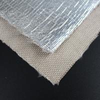 China Dimensional Stability Fiberglass Fabric Cloth 18um Aluminum Foil Coated AL2025 factory