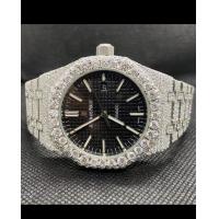 China Miami Icebox Jewelry Watches Vvs Moissanite Luxury Watch Brands For Men factory