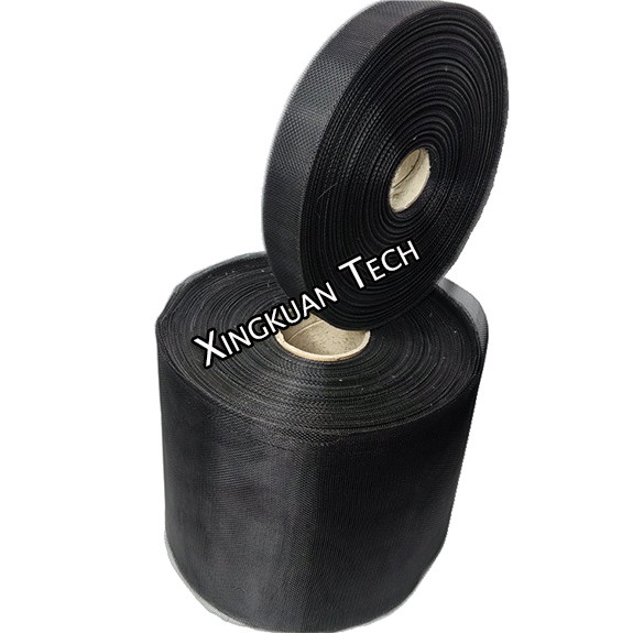 Quality Black Epoxy Coating Long Lifetime Supporting Wire Mesh Screen Fabric Filter Element Use for sale