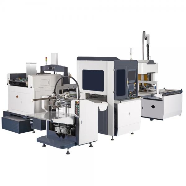 Quality Automatic dual functional rigid box making machine with box and case function for sale