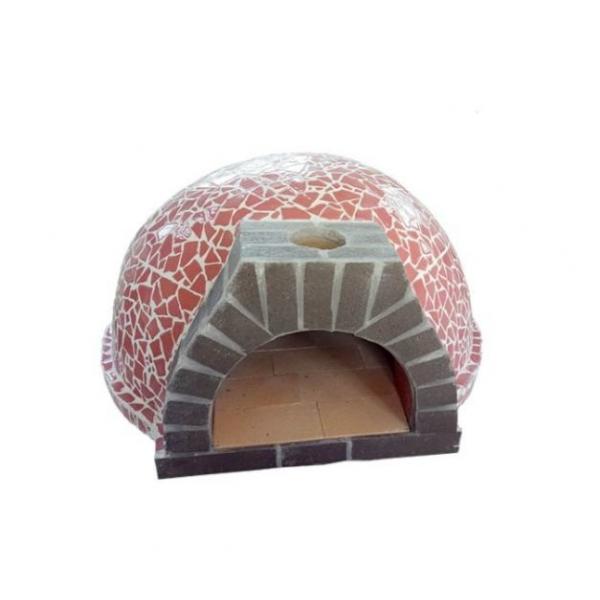 Quality Refractory 10 minutes Ceramic Pizza Oven 70kgs Portable Wood Burning Oven for sale