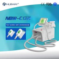 China Cryolipolysis slimming machine 2 handles working at same time with high quality factory