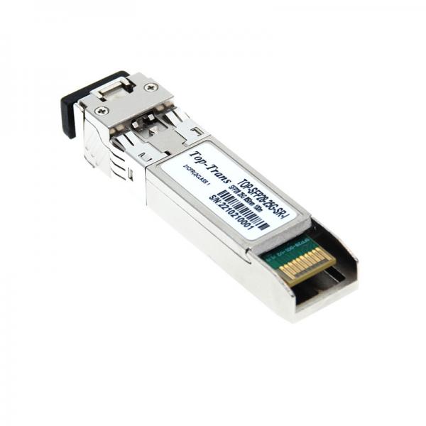 Quality Top Trans 25G SFP28 Module 100M MMF 850NM 25GBASE-SR ROHS CE for sale