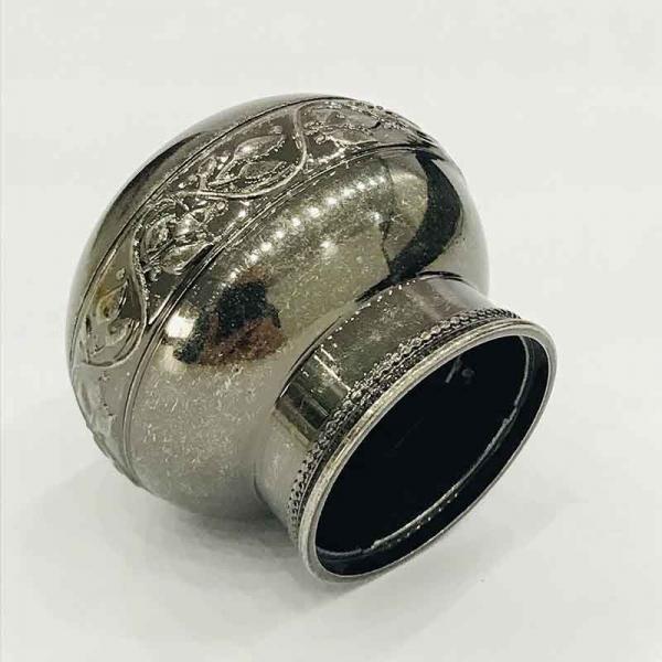 Quality Custom Ball Type Creative Zamak Or Aluminium Material Perfume Bottle Caps for sale