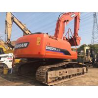Quality 22 Ton Original Doosan Used Track Excavators DH220LC-7 108kw 6660mm Digging Depth for sale