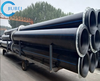 Quality Sand Dredger 800mm Hdpe Water Pipe With Flange Adapter Line Marine Shipyard for sale