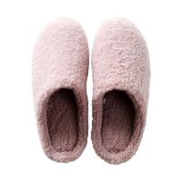 china Women's and Men's Winter Cotton Flax Casual Open Toe Slippers