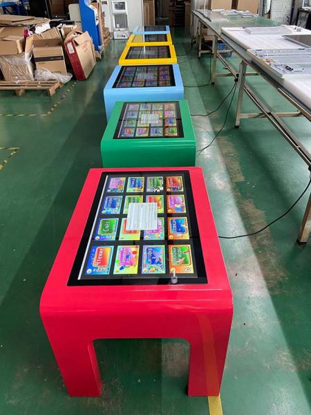 Children Interactive Touch Screen Table To Study For Kids