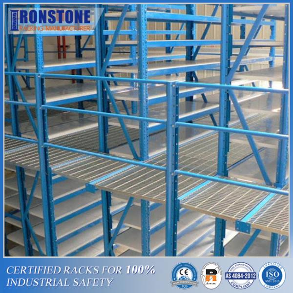 Quality High Density Multi-Level Design Mezzanine Floor Storage Warehouse Rack For Maximum Space Utilization for sale