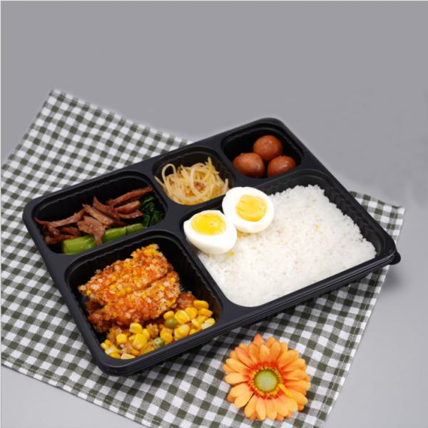 Quality Disposable Thickened Plastic Takeaway Bento Box Container for sale