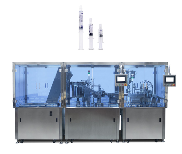 China Automatic Pre Sterilized Glass Filling Machine Vaccine Plugging Prefilled Gel factory