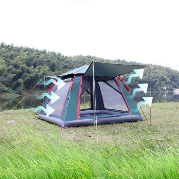 Quality Automatic Fast Instant Camping Pop Up Tent Outdoor Sport Family 3-4 Person for sale