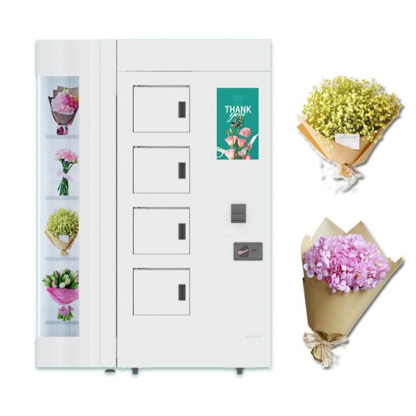 Quality European Standard 24 Hours LED Bouquet Vending Machine for sale