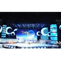 China Full Color Electronic Indoor SMD 3 in 1 3528 1R1G1B Led Stage Backdrop Screen factory