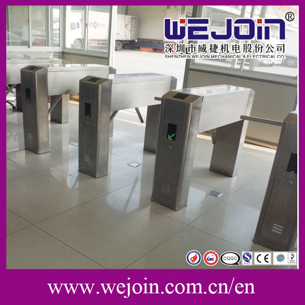 Quality 304 Stainless Steel Subway Tripod Turnstile Entry Systems Intelligent Barrier for sale