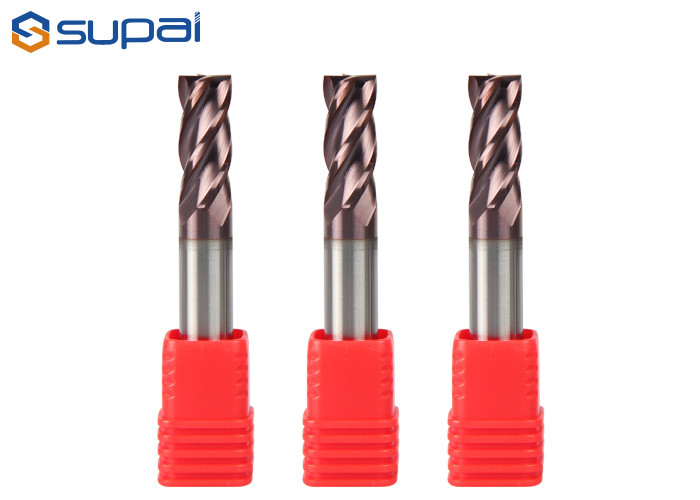 China Hardened Steels Square Cutting End Mill Tungsten Carbide Cutting Tools Standard Size for sale