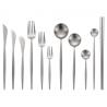 China China Newto NC099 Hot Sale Brush Polish Stainless Steel Cutlery Set Flatware Set factory