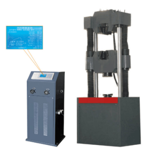 Quality 300KN Max Load Tension Testing Machine , LCD Display Universal Material Tester for sale