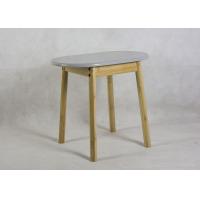China MDF 42cm High 46cm Long Wooden Stool With Cushion for sale