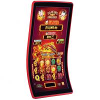 China VGA 43 3840x2180 Touch Screen Gambling Machine Curved factory