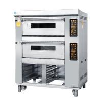 china 2 Deck 4 Tray Bakery Deck Oven 40X60cm For Bread Cakes Cookie Pizza Baking