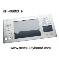 Quality Metal Keyboard with Digital Keypad and Touchpad for Industrial Instrumentation for sale