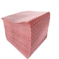 China Antibacterial Disposable Cleaning Wipes Dish Towels Non Woven Nontoxic factory