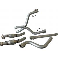 China High Flow Mustang 4.0L V6 Ford Catalytic Converter Exhaust Conversion With X-Pipe factory