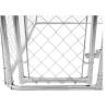 China 4x4x1.82M Thick Hot Galvanized Fence Big Dog Kennel/Metal Run/Pet house/Outdoor Exercise Cage factory