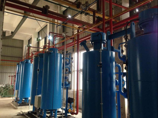 Quality Nitrogen Gas Plant Hydrogenation Purifier 99.9995% 100 Nm3/Hr 6 Bar for sale