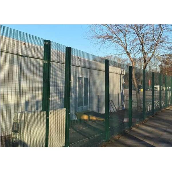 Quality Anti Cutting I Post 358 High Security Fence 2800mm Height Corromesh 358 for sale