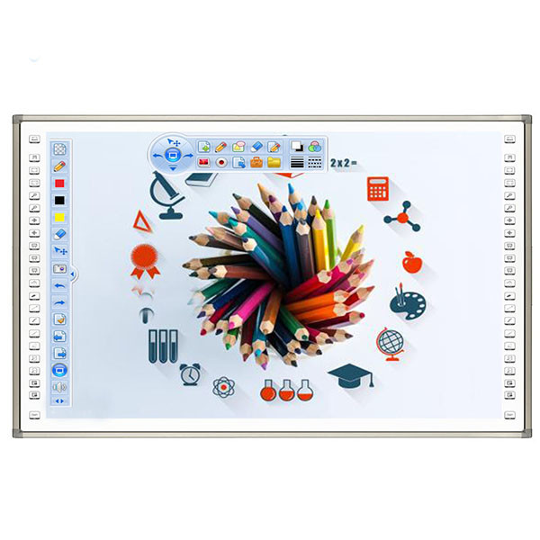 Quality 10 Point Meeting IR Interactive Whiteboard Ceramic Surface Finger Touch Portable for sale