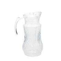 China OEM 1550ML Glass Water Carafe Crystal Glass Tea Pitcher With Lid PP factory