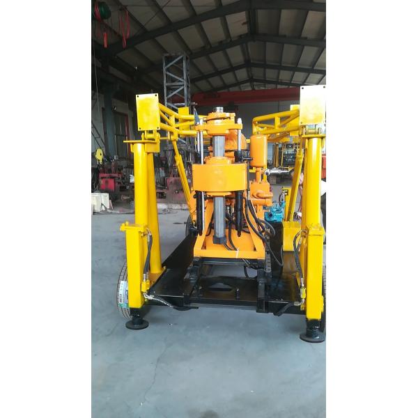 Quality XY-1/XY-1A/GL200/GL250/GL300 four Wheel Trailer water well Drill Rig for sale