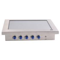China Fanless 1.5mm Frame Stainless Steel Panel PC Waterproof IP65 factory